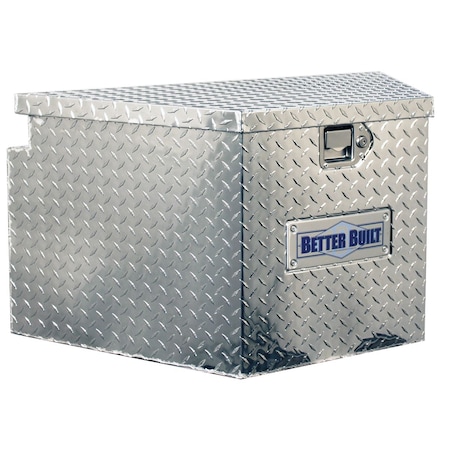 Better Built UTILITY TRAILER TONGUE TOOL BOX, SHORT, V SHAPED 34INREAR L, 16IN FRON 66012336